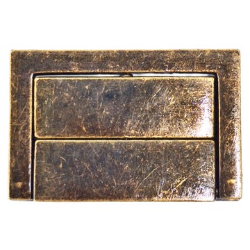 木百貨 前扣 青古銅 含螺絲  1包