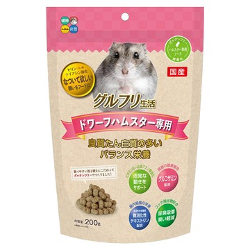 Hipet 倉鼠專用主食 不含麩質  200g  1包