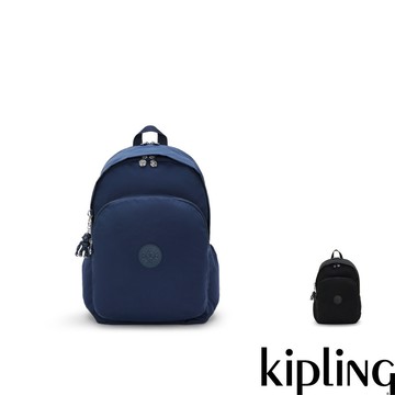 Kipling時尚拉鍊大開口後背包-DELIA M(多款任選)FW25L1