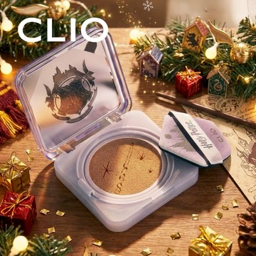 【CLIO】哈利波特聯名限定-霧面透亮無瑕氣墊粉餅
