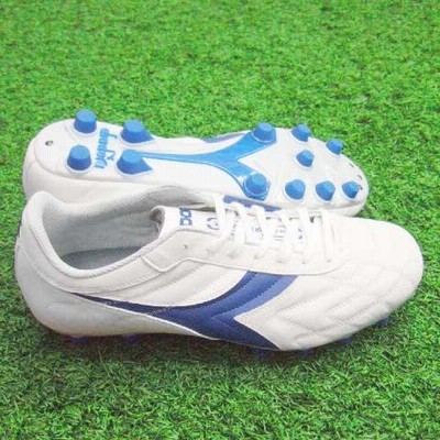 ファンタジスタMD PU ホワイト×ブルー 【diadora|ディアドラ