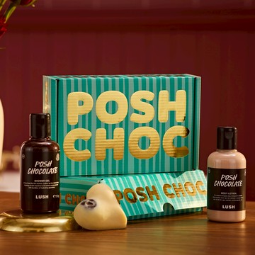 【LUSH 英國直營】你是我的巧克力 I 榛果巧克力 身體清潔保養禮盒