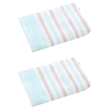 SHING LONG TEXTILE 台灣興隆毛巾 麥克紗布毛巾 86g 棉紗  麥克綠  2條