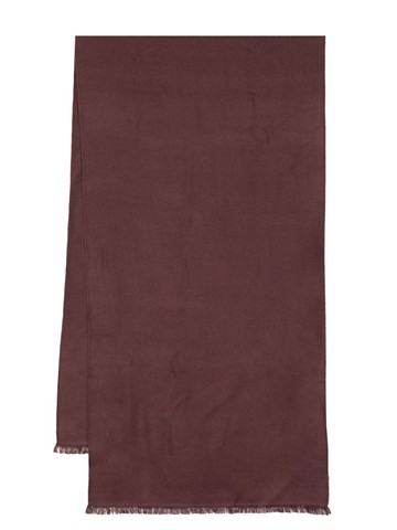 N.Peal - frayed pashmina stole - women - Cashmere - One Size - Red