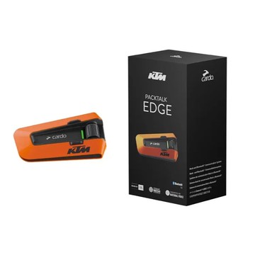 【高階首選】Cardo PACKTALK EDGE KTM聯名款 安全帽通訊藍牙耳機