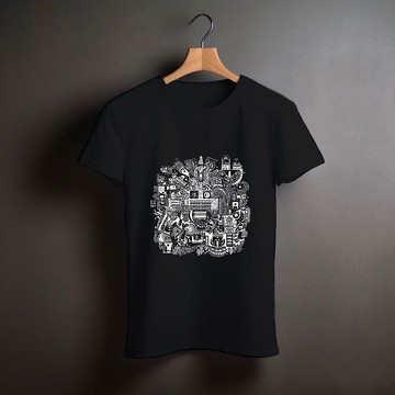 野魂圖騰 T-Shirt 樂 此頁有三色可選
