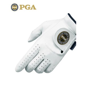 美國PGA 高爾夫手套 男士真皮手套 全羊皮 魔術貼防滑 超透氣耐磨