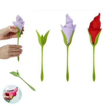 洛陽牡丹 圈餐巾花架 折紙花餐巾架 折紙花餐巾 Napkin Holders 適用於浪漫的婚禮餐桌佈置和派對裝飾