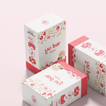 [Yu Bar] YU Radiate Bar 蔓越莓機能蛋白棒 - 蔓越莓 (33g/條) 5入/盒-5入組