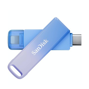 【SanDisk】Creator Phone Drive 128G 旋轉 OTG USB 3.2 蘋果 Type-C 隨身碟
