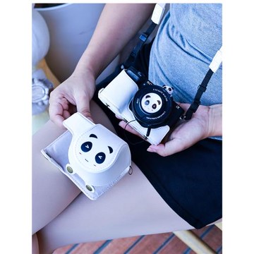 質寶適用索尼nex5t A6400相機包A6100 ZVE10 M50 200D保護套皮套