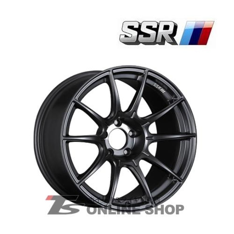 SSR GTX01 7.5J-18インチ (53) 5H/PCD114.3 ホイール4本セット