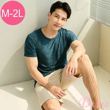 男上衣 吸濕排汗(M-XXL)陽離子抗UV機能運動衫(男款)_藍綠#2610