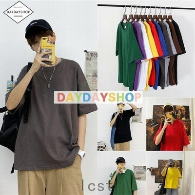 メンズ Tシャツ 五分袖 カップル服 春夏秋 ゆるい トップス 韓国ファッション 原宿系 ヒップホップ ダンス カジュアル ストリート風 通販 Lineポイント最大get Lineショッピング