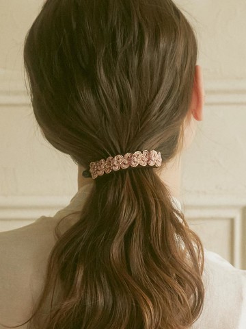 Half-moon Beaded Artisanal Hair Pin (LFPT0766)