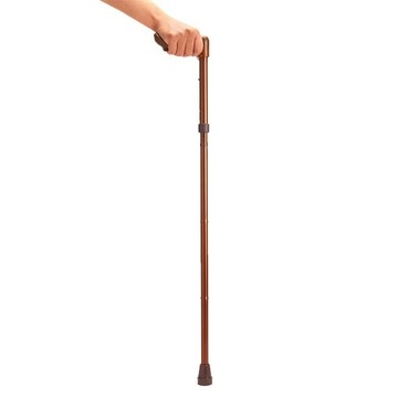 【海夫健康生活館】Merry Sticks 悅杖醫療用手杖(未滅菌) 紳士經典系列 人體工學折疊手杖 右手用(紳士棕)