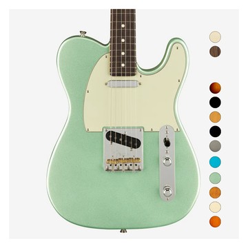 Fender American Professional II Telecaster Mystic Surf Green 電吉他 美廠 單單 無搖座 秘境浪綠 玫瑰木指板