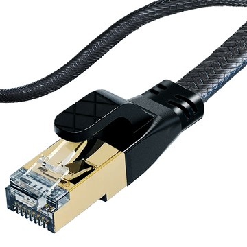 Ender CAT8 編織高級超高速網路線  多色  1個  1m