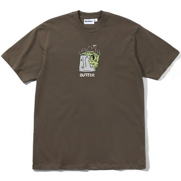 BUTTER GOODS BG251A15113 GARBAGE TEE 短T (咖啡色)