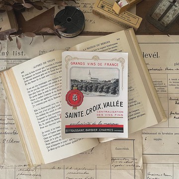 法國古董老標籤