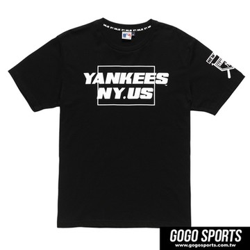 MLB-洋基隊LOGO圖純棉上衣-(5630228)