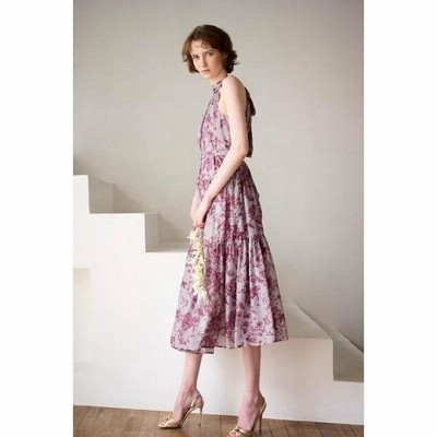 エステラケーpositano Belted long Dress-