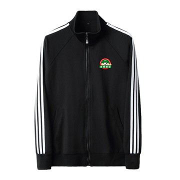 河南建業足球俱樂部運動訓練服中超男裝三道杠上衣拉鏈開衫衛衣潮