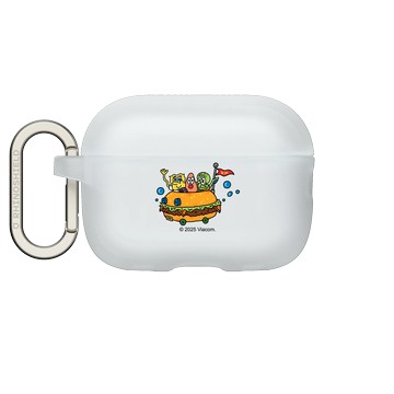 AirPods Pro 2 AirPods Case 透明 - 海綿寶寶 SpongeBob - 漢堡飛車