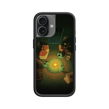 iPhone 17 Mod NX -邊框背蓋組合 (相機按鈕) 黑 - 怪奇事物所 Incrediville - 降靈儀式