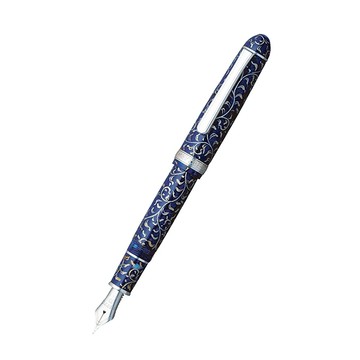 PLATINUM 白金 日本萬年筆系列 唐草(賽璐璐)鋼筆 NO.PTB-80000SR