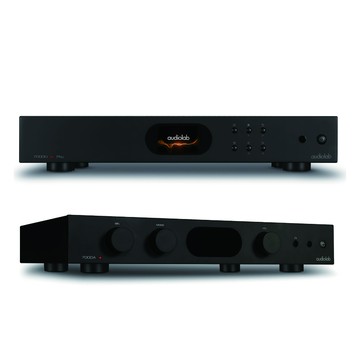 Audiolab 7000N Play 無線串流播放機+7000A 數位藍芽DAC綜合擴大機 黑色組