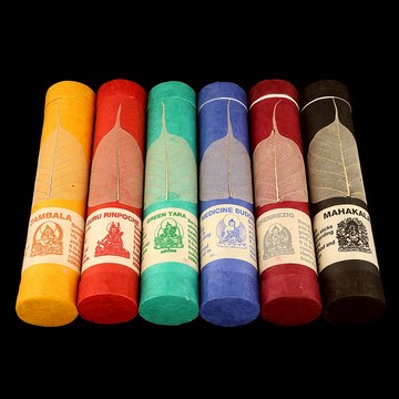 禮佛線香 不丹菩提葉線香藏香 薰香 香 線香 手工天然