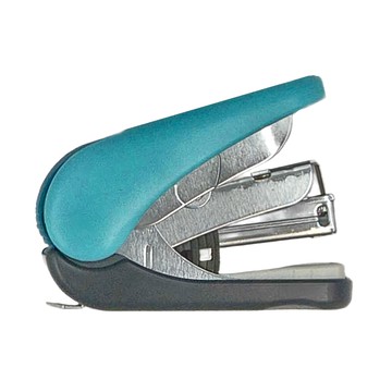 PLUS 普樂士 雙排平針輕鬆訂迷你機 單指操作  藍色  1個