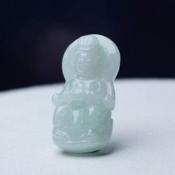 翡翠媽祖  | 天然緬甸A貨翡翠 | 送禮