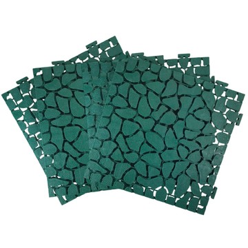 【PMU必美優】仿石紋塑膠組合墊40片組(約1.11坪)