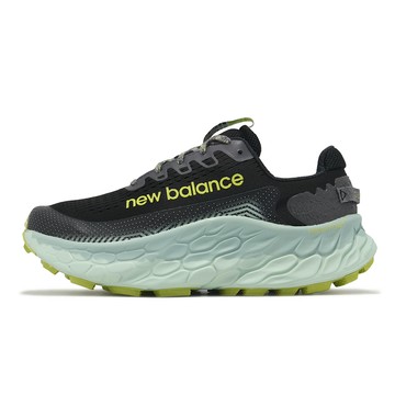 New Balance NB 越野跑鞋 Fresh Foam X More Trail V3 2E 寬楦 男鞋 黑 綠 厚底 NB MTMORCD3-2E