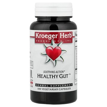 Kroeger Herb Co, 健康腸道，100 粒素食膠囊