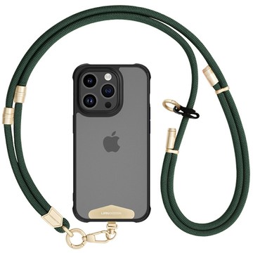 LEEU DESIGN 多功能三合一掛繩  墨綠  1個