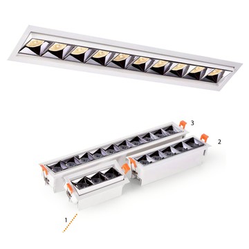 LED 格柵盒燈 F84-08-4871、4872、4873