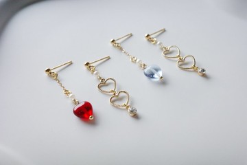 心型圈系列 | 心動練習 | 手作耳環