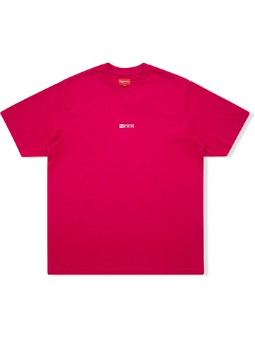 Supreme - Invert logo-print T-shirt - men - Cotton - M - Red
