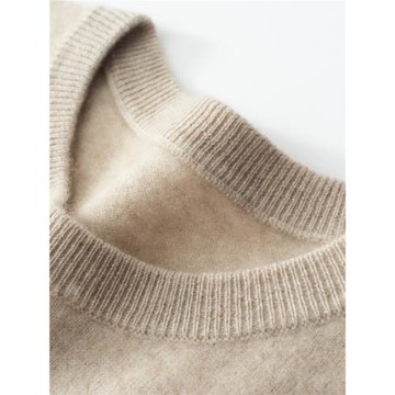 新款羊絨衫男圓領打底衫內搭秋冬基礎款商務休閑山羊絨毛衣針織衫