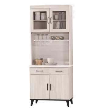 AS DESIGN 雅司家具-伊姆石紋面2.7尺餐櫃組-81.3*43*202.2cm