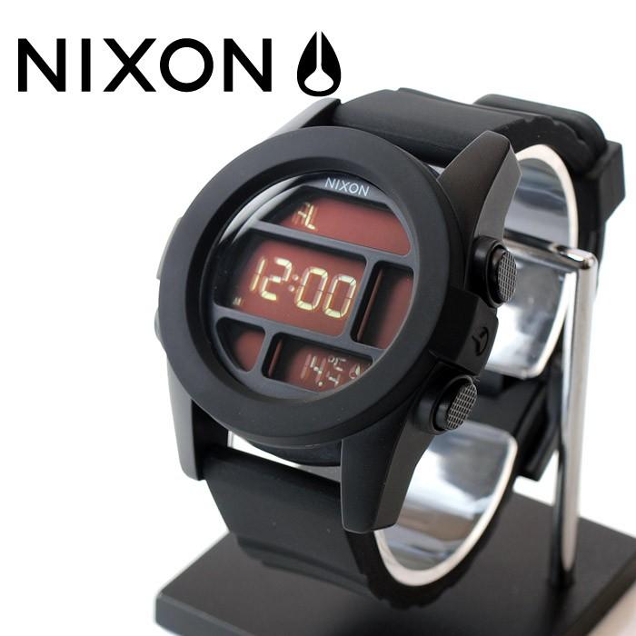 ムーブメントクォーツ電池式NIXON 腕時計 UNIT BLACK NA197000-00