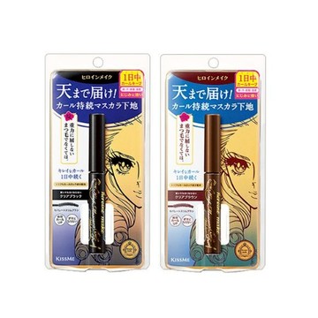 2023新品現貨【KISS ME花漾美姬】神捲翹防水打底睫毛膏 超強抗暈染 01透明黑 02透明棕 4.5g