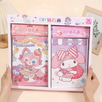 ✅精選兒童鑽石畫 卡通diy點鑽畫 創意手工粘貼畫 益智解壓玩具 SG097