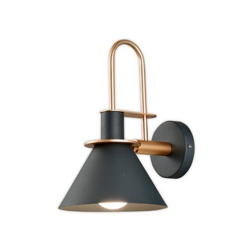 【必登堡】塔爾壁燈 低調黑【B565123B91】