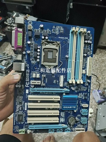 技嘉 GA-P75-D3 1155針主板 支援三代CPU 實物圖測試完好 大板 強勢散熱【三和電腦配件店】