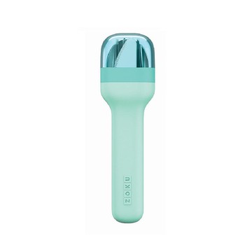 ZOKU 不鏽鋼便攜式餐具套裝 - 湖水綠