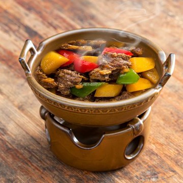 酒精爐固體小火鍋干鍋家用陶瓷鍋酒店專用耐高溫煲菜燉湯餐廳商用